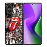 Rolling Stones Collage Samsung Galaxy Z Fold 6 Case