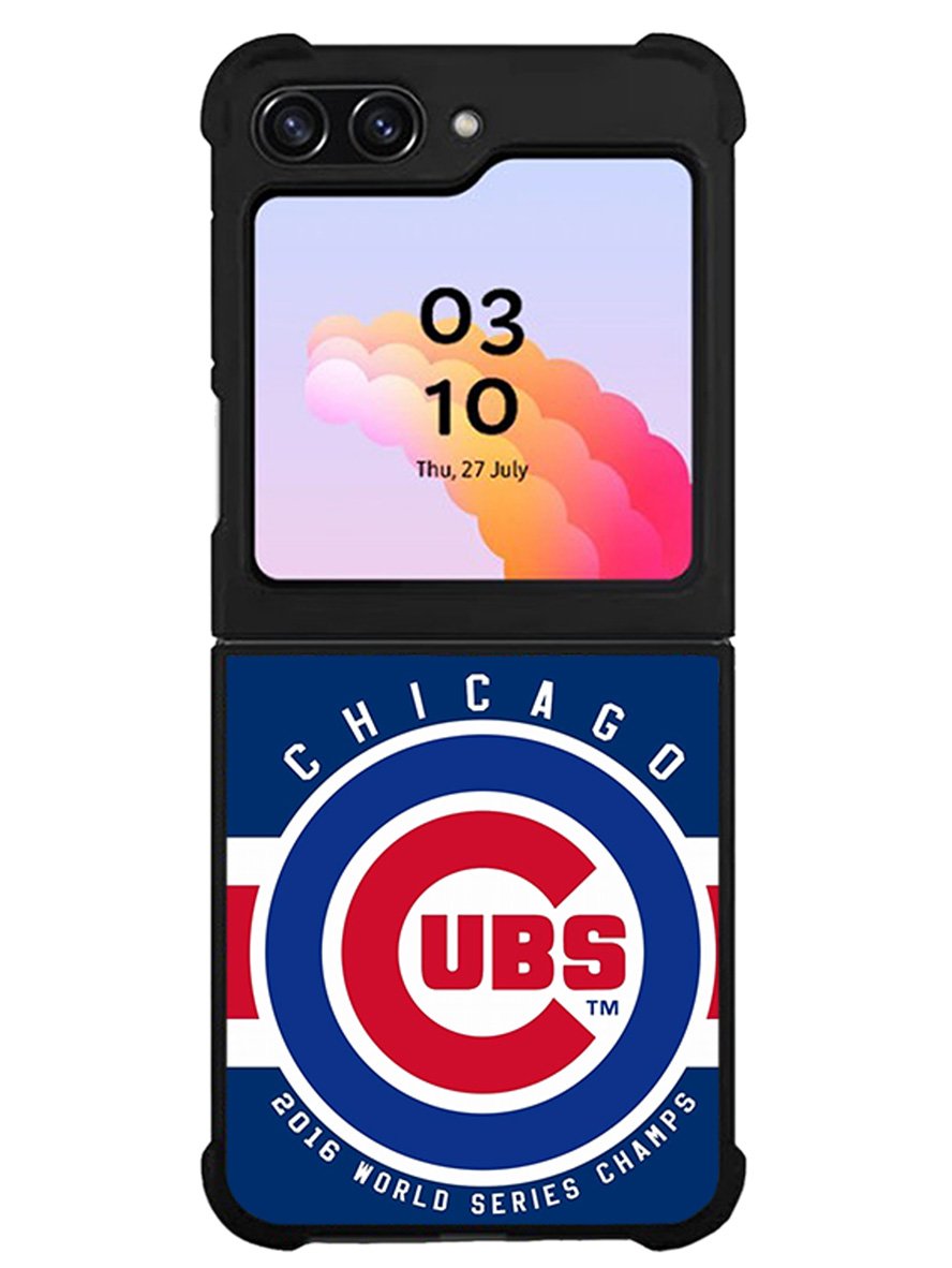 Chicago Cubs 2016 World Series Cahmps Samsung Galaxy Z Flip 5 5G 2023 Case OV4447