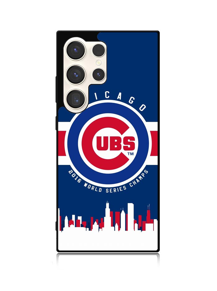 Chicago Cubs 2016 World Series Cahmps Samsung Galaxy S25 Ultra 5G Case QC4447