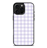 Checkerboard Purple FLB0368 iPhone 16 Pro Max Case