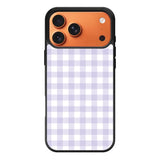 Checkerboard Purple FLB0368 iPhone 17 Pro Max Case