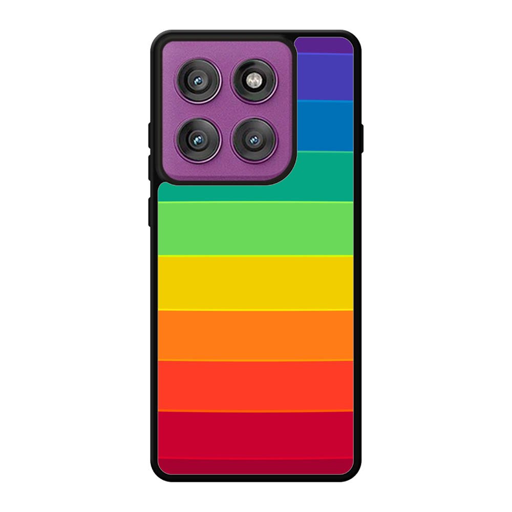Rainbow FLB0387 Motorola Moto Edge 60 Pro Case