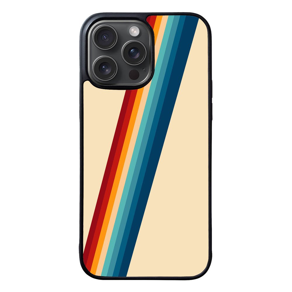 Retro Color Stripe FLB0407 iPhone 15 Pro Max Case