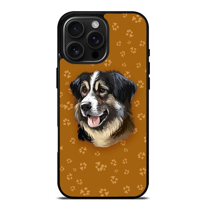 Brown Cute Dog FLB0411 iPhone 16 Pro Max Case