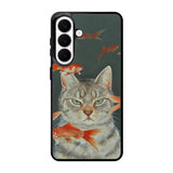 Cat Fish Samsung Galaxy S26 Case QC4397