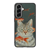 Cat Fish Samsung Galaxy A57 Case QC4397