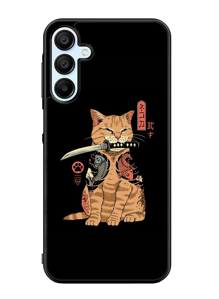 Samurai Cat Samsung Galaxy A35 5G Case OV11022
