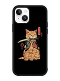 Samurai Cat iPhone 14 Plus Case QC11022