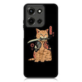 Samurai Cat Motorola Moto G 5G 2025 Case OV11022