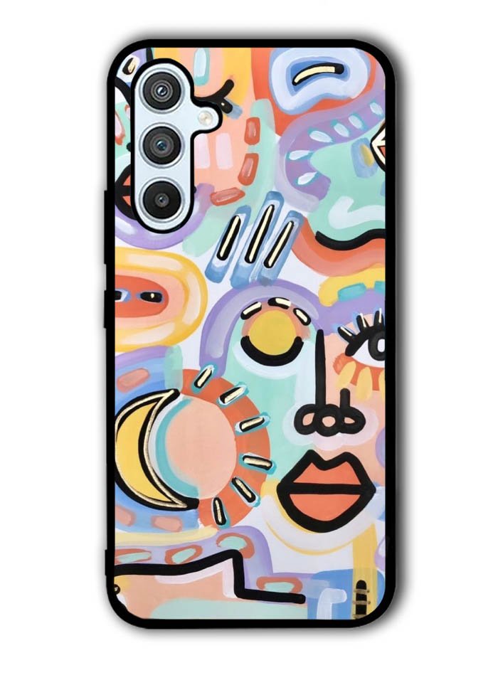 Abstract Samsung Galaxy A14 5G Case QC11227