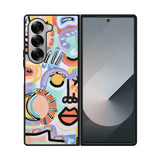 Abstract Samsung Galaxy Z Fold 7 5G Case QC11227