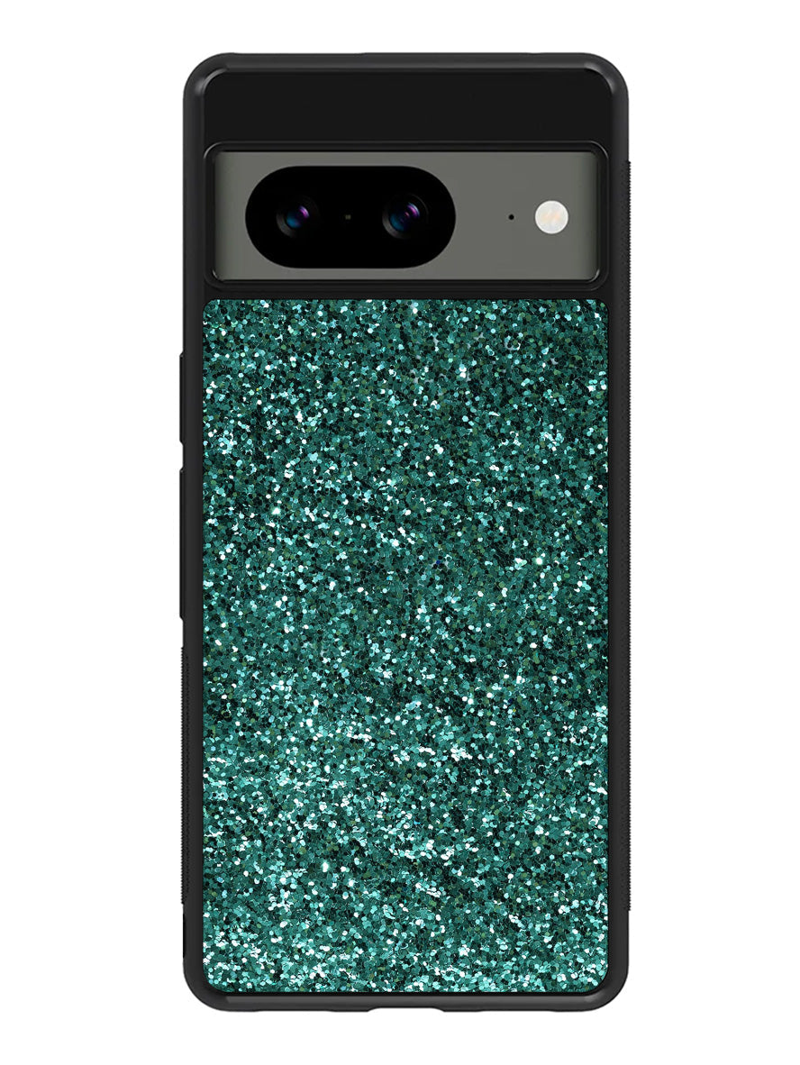 Glitter Green Google Pixel 8 Case QC11098