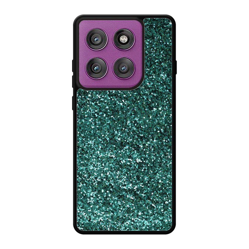 Glitter Green Motorola Moto Edge 60 Pro Case OV11098