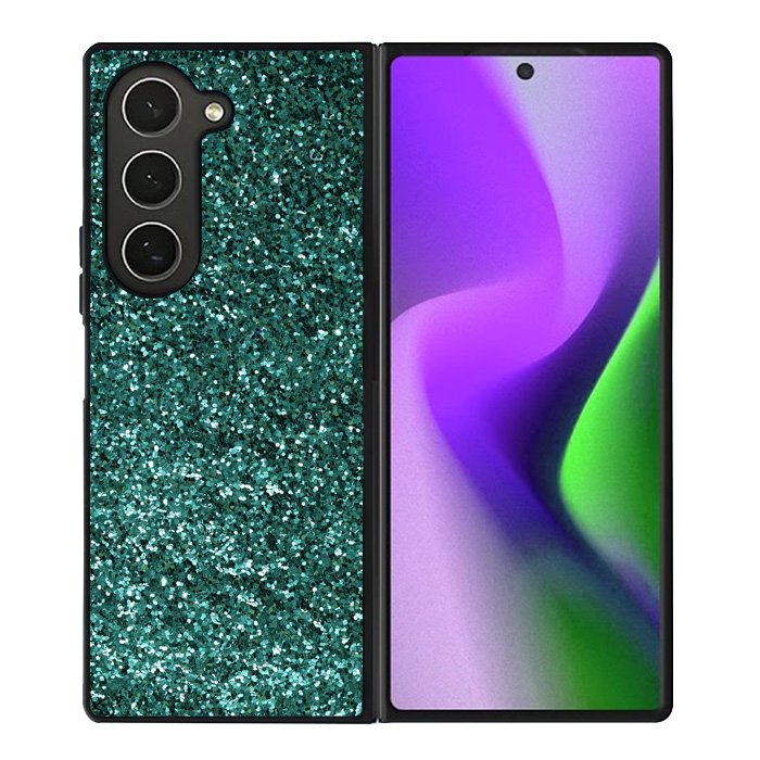 Glitter Green Samsung Galaxy Z Fold 6 5G 2024 Case OV11098