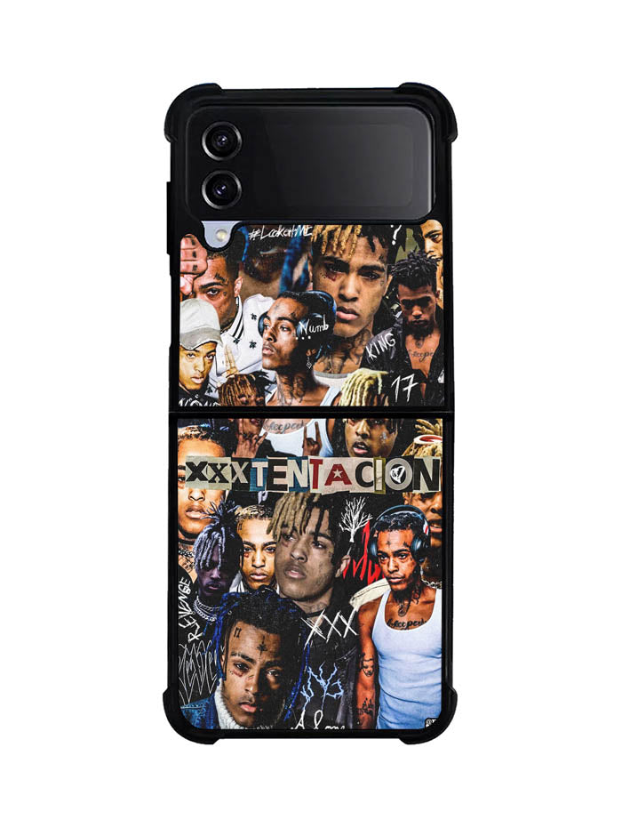 Xxxtentacion Collage Samsung Galaxy Z Flip 4 5G 2022 Case