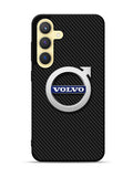 Volvo Logo Carbon Samsung Galaxy S25 Plus 5G , Samsung Galaxy S25+ 5G Case OV10760