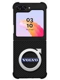 Volvo Logo Carbon Samsung Galaxy Z Flip 5 5G 2023 Case OV10760