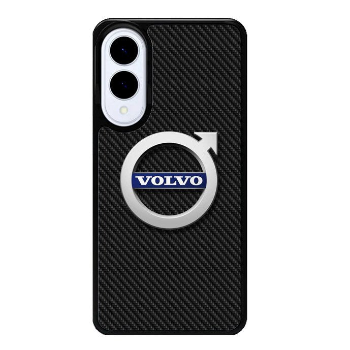 Volvo Logo Carbon Samsung Galaxy S25 Edge 5G Case OV10760