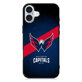 Washington Capitals iPhone 16 Case QC10762
