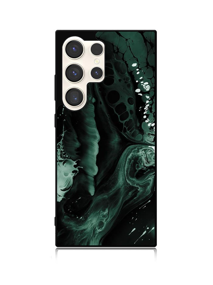 Green Resin Samsung Galaxy S25 Ultra 5G Case QC10587
