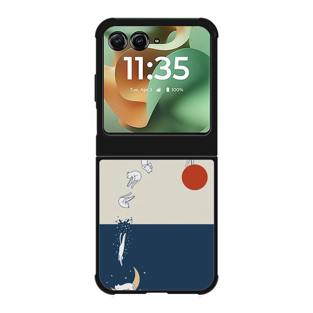 Cat Motorola Moto RAZR 2025 Case OV10676
