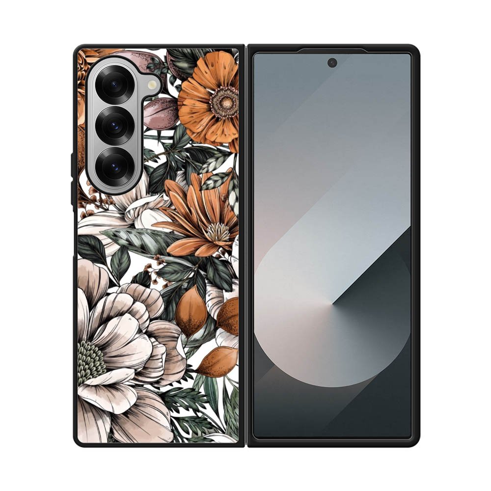 Flowers Samsung Galaxy Z Fold 7 5G Case QC10571