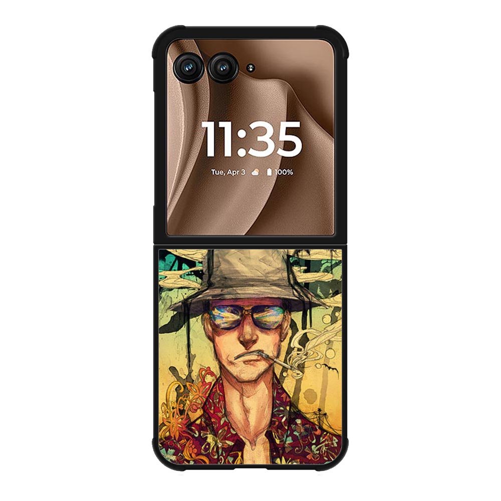 Man With Cigarette Motorola Moto RAZR Plus 2025 Case OV10483