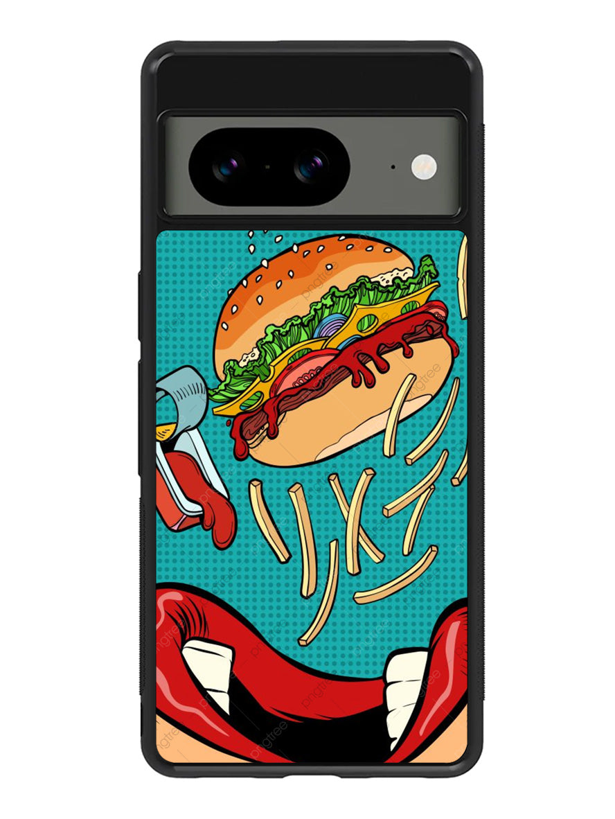 Burger Google Pixel 8 Case QC10340