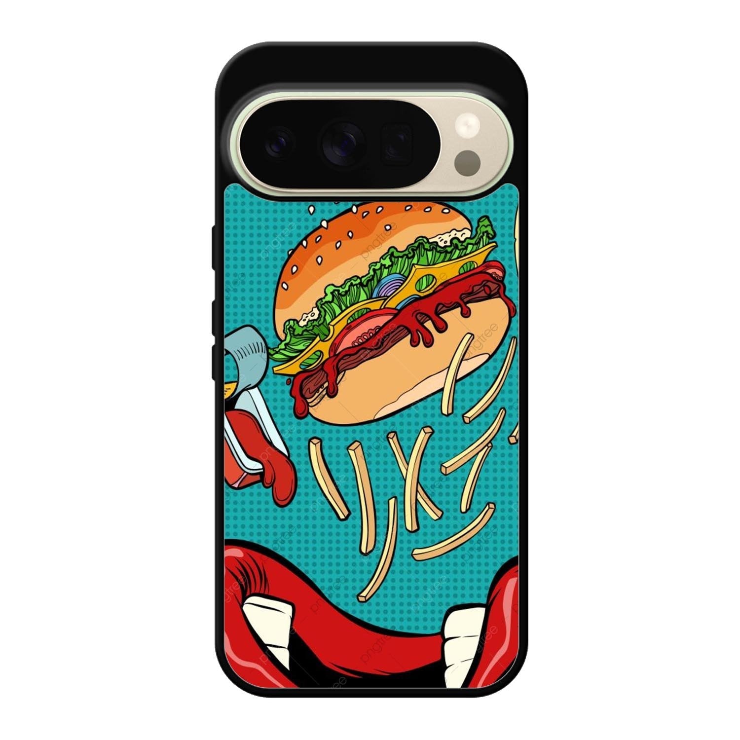 Burger Google Pixel 10 Pro Case OV10340