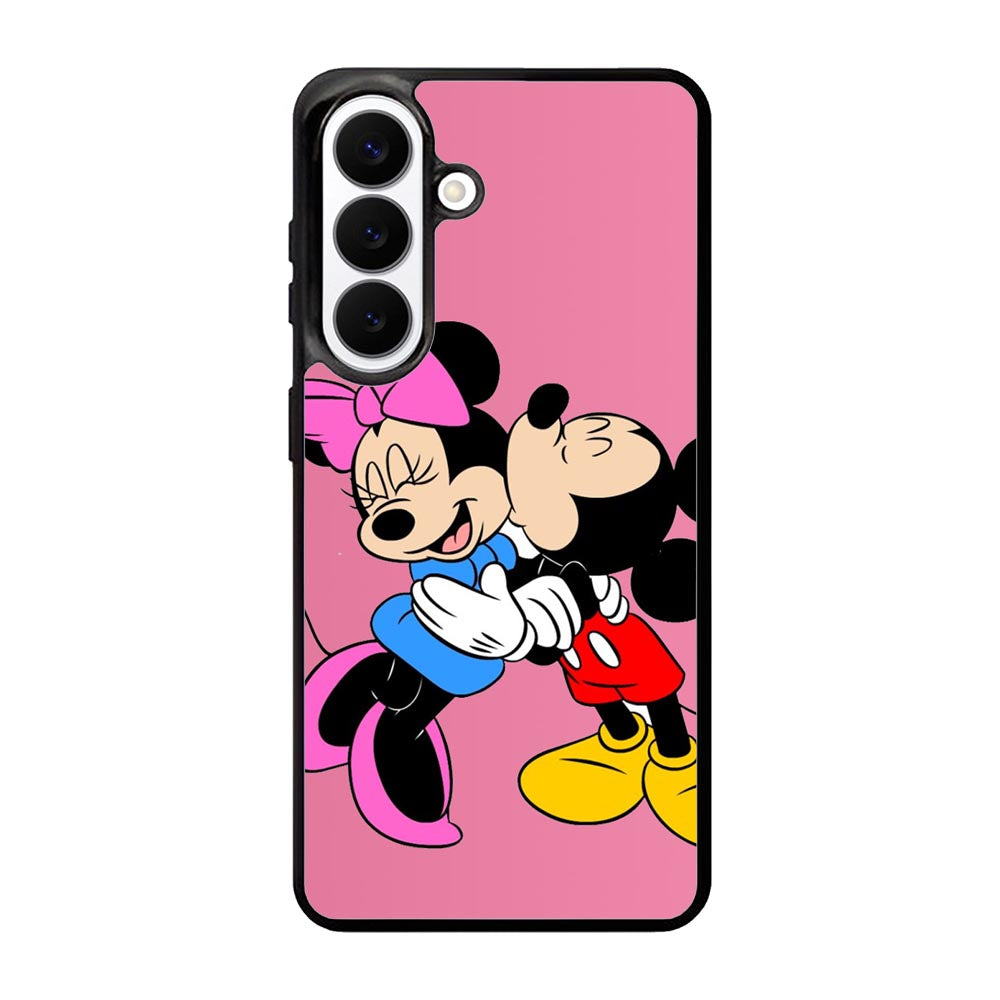 Romantic Mickey and Minnie Mouse Samsung Galaxy S26 Plus Case QC2667