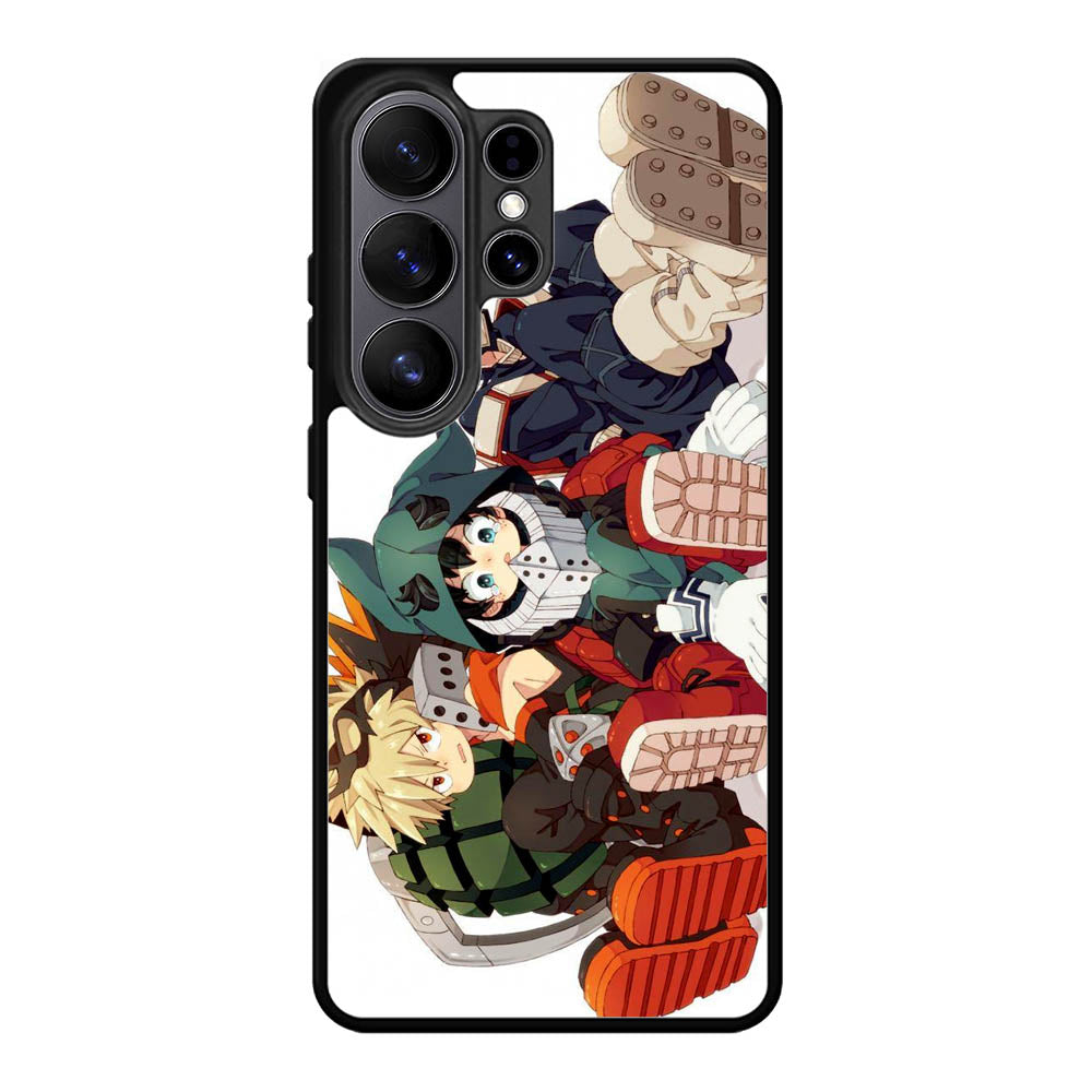 My Hero Academia Deku X Bakugou X Todoroki Samsung Galaxy S26 Ultra Case OV3197