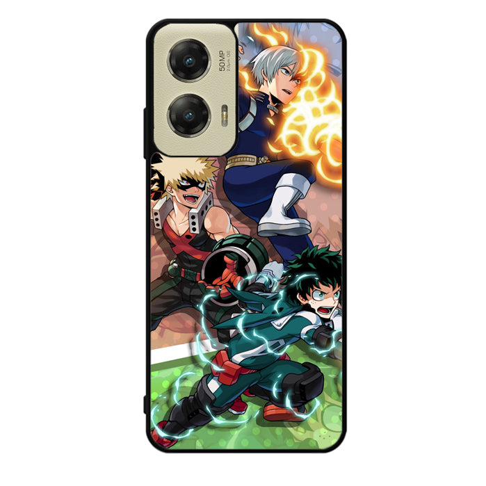 My Hero Academia Deku X Bakugou X Todoroki Motorola Moto G Stylus 5G 2024 Case OV3198