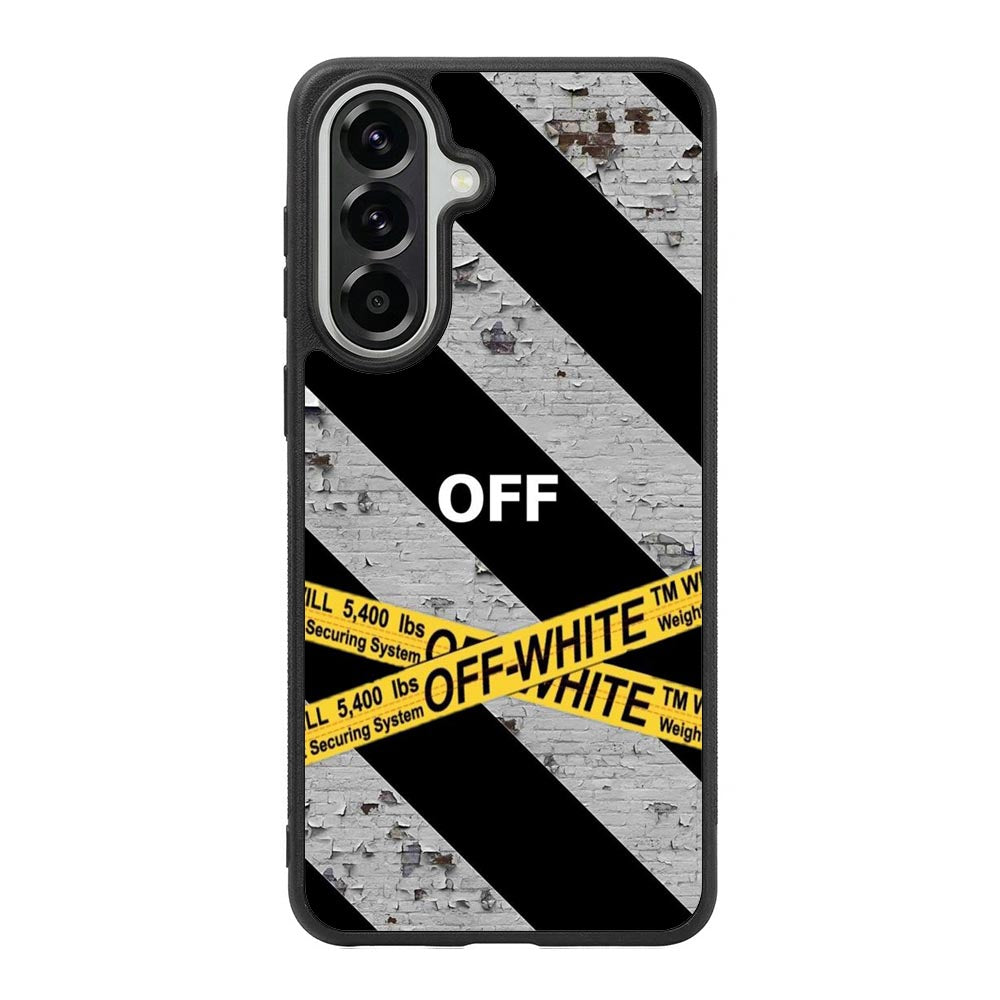 Black and grey Samsung Galaxy A57 Case OV8753