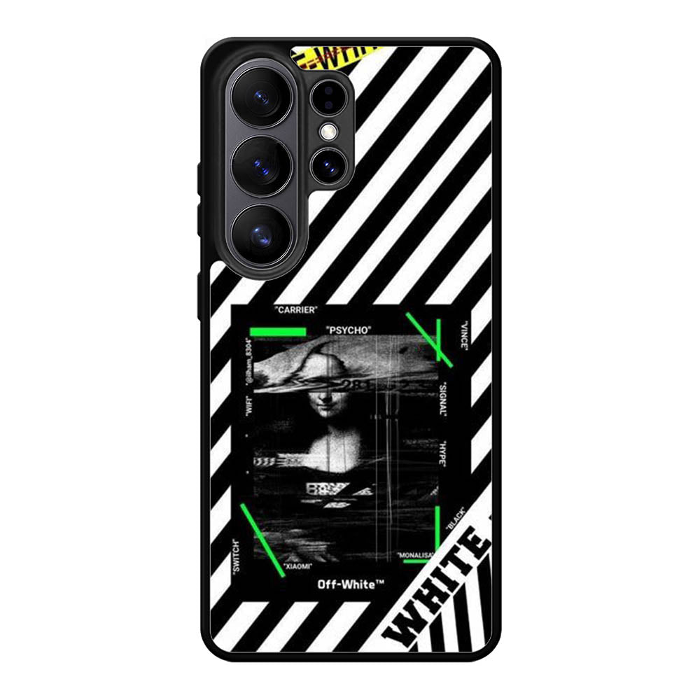 Black and white Samsung Galaxy S26 Ultra Case OV8752