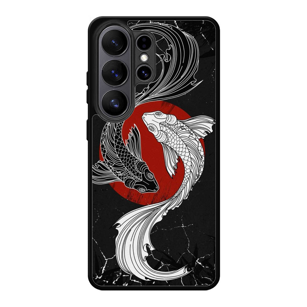 Yin And Yang Fish Samsung Galaxy S26 Ultra Case QC10961