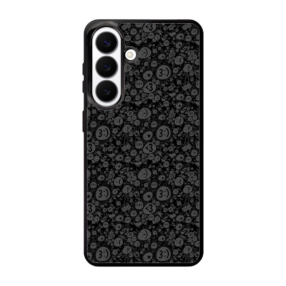Smile Grey Samsung Galaxy S26 Plus Case OV10424