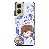 Cute Blue Space Ufo Motorola Moto G Stylus 5G 2024 Case OV11201
