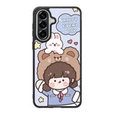 Cute and Happy Everyday Samsung Galaxy A57 Case OV11197