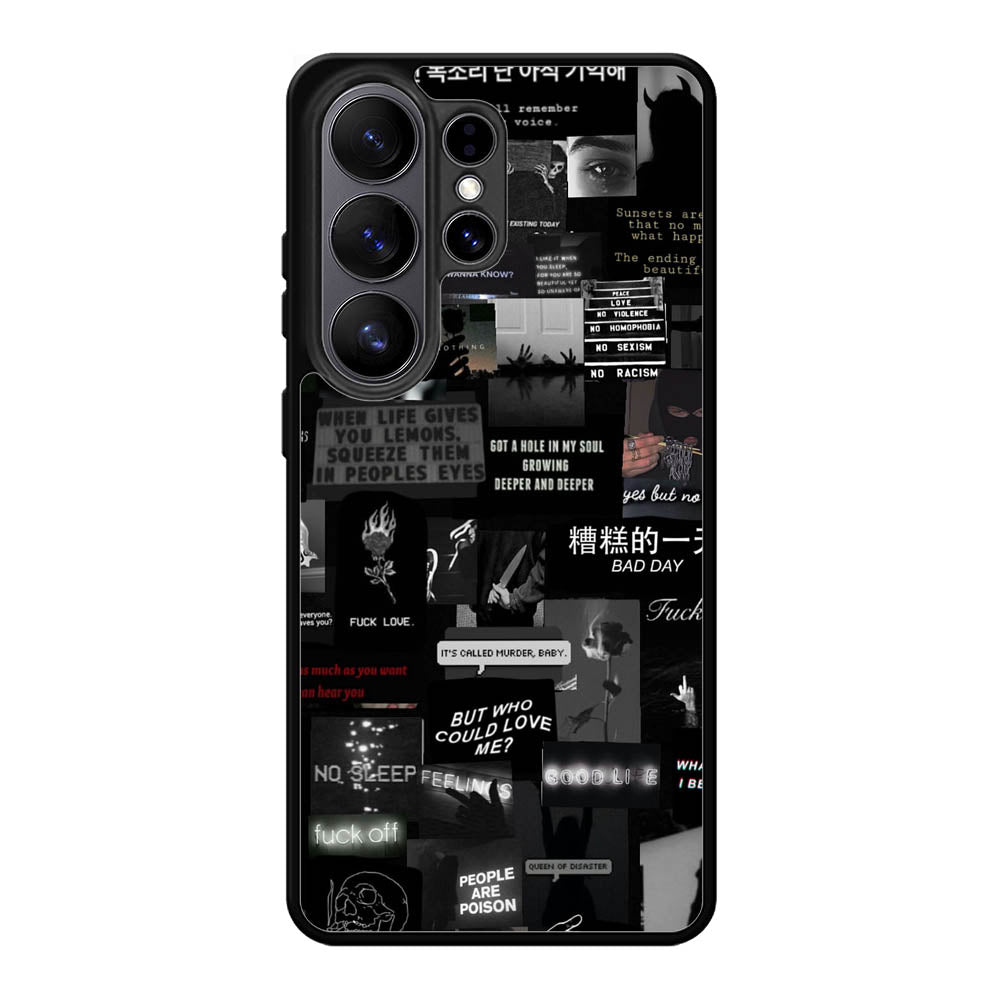 Dark Vibes Samsung Galaxy S26 Ultra Case OV11060