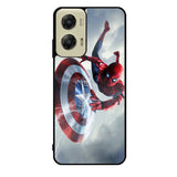 Spiderman Captain America Shield Motorola Moto G Stylus 5G 2024 Case OV2511