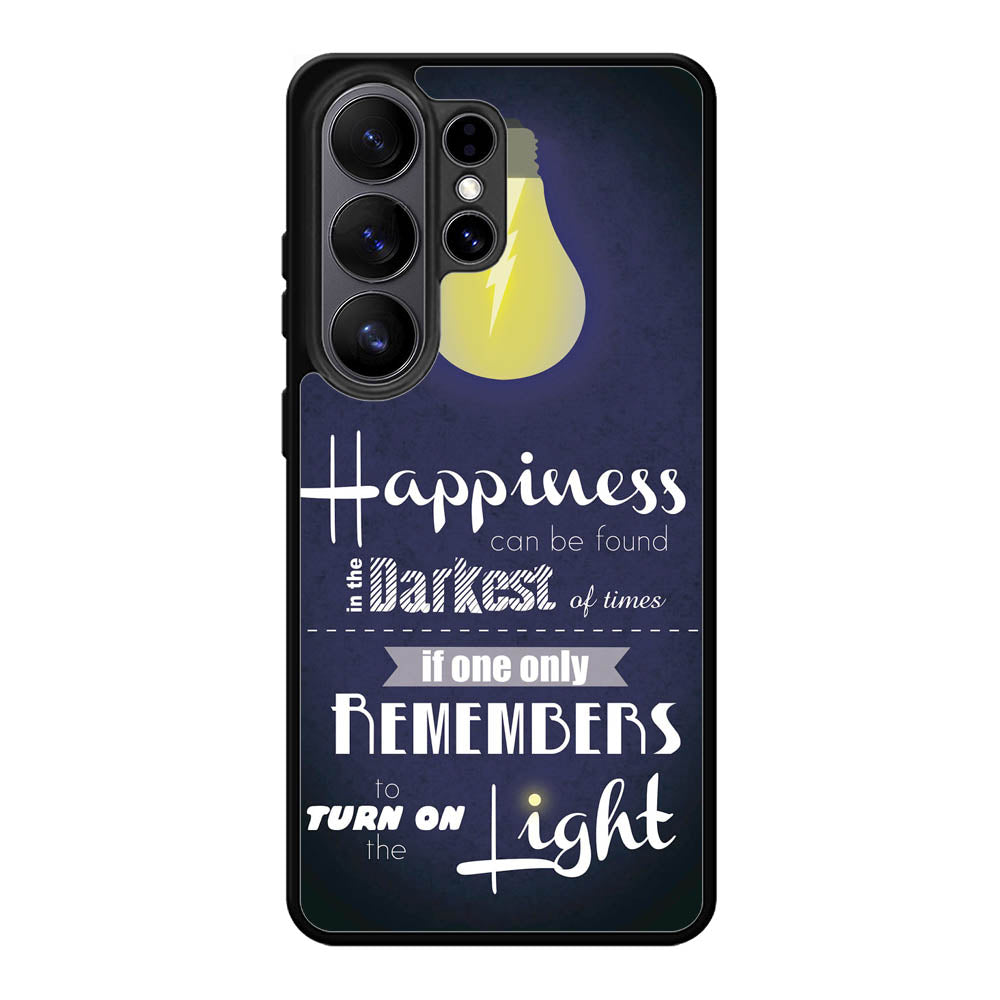 Happiness quote Harry Potter Samsung Galaxy S26 Ultra Case QC0770