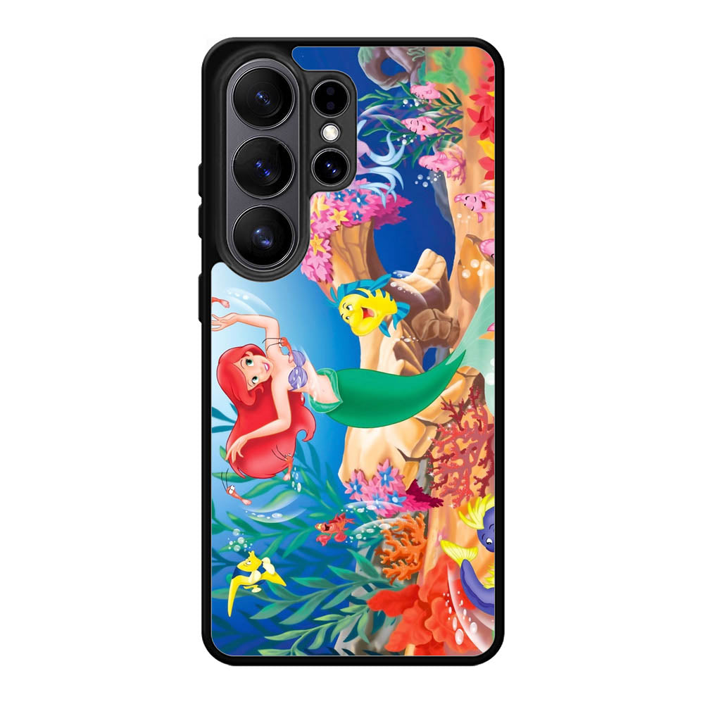 little mermaid Wallpaper Samsung Galaxy S26 Ultra Case QC0775