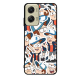Gravity Falls Pattern Motorola Moto G Stylus 5G 2024 Case OV7625