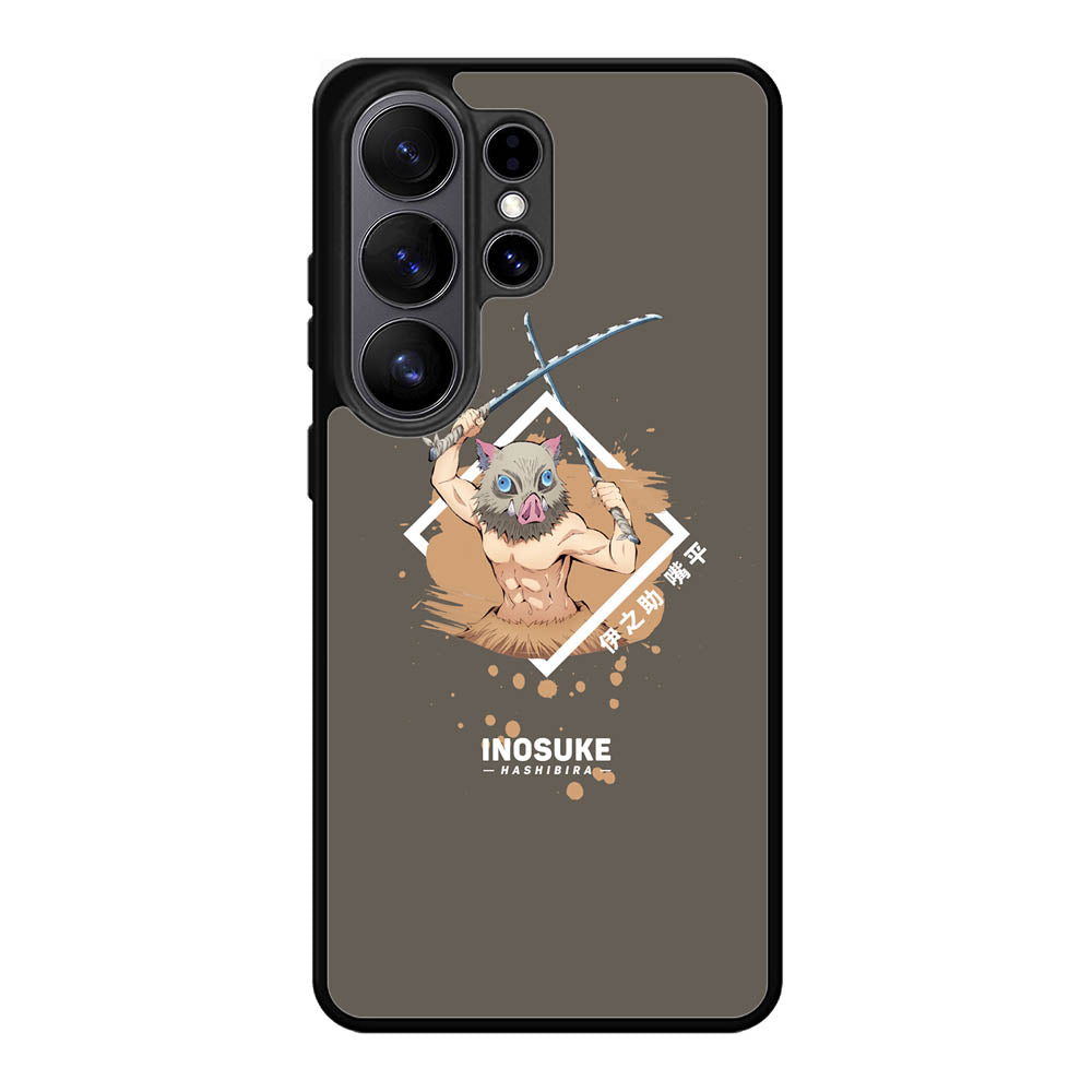 Inosuke Kimetsu no Yaiba Samsung Galaxy S26 Ultra Case QC7491