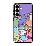 Kawaii Doodle Samsung Galaxy S26 Case QC9062