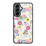 Smiley World Pattern Samsung Galaxy A37 Case OV9048
