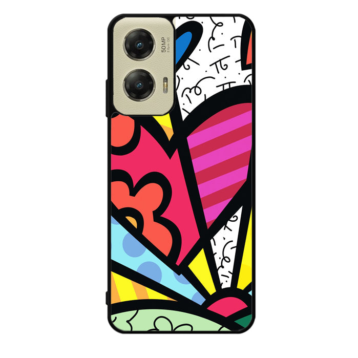 Romero Britto Love Motorola Moto G Stylus 5G 2024 Case OV9035