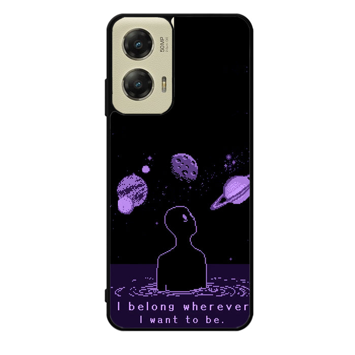 I Belong Wherever I Want To Be Motorola Moto G Stylus 5G 2024 Case OV11114
