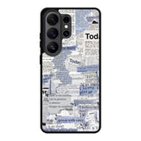 Newspaper Vintage Samsung Galaxy S26 Ultra Case OV10987
