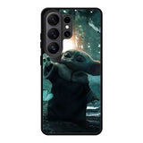 Baby Yoda In The Forest Love Butterfly Samsung Galaxy S26 Ultra Case